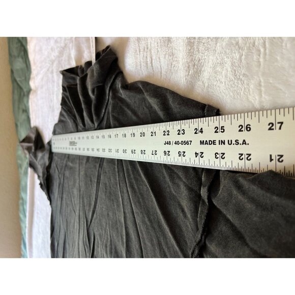 Chelsea DeBoer by Lily & Lottie Womens Washed Black Sweatshirt XL/2XL Cozy New - Picture 5 of 9